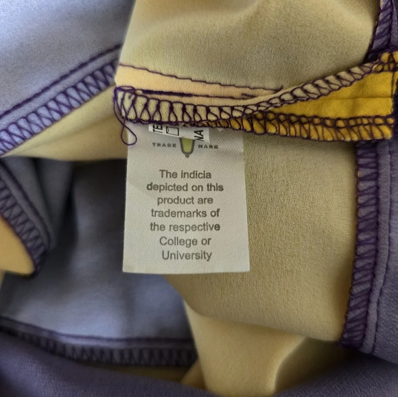 Emerson Street Woman's LSU Tiger Sheer Blouse Sz Small - Picture 7 of 7